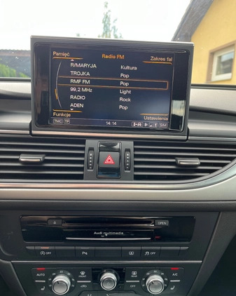 Audi A6 cena 61900 przebieg: 246000, rok produkcji 2014 z Wrocław małe 667